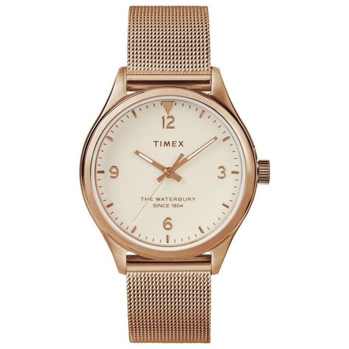 Timex Women's Waterbury White Dial Watch - TW2T36200
