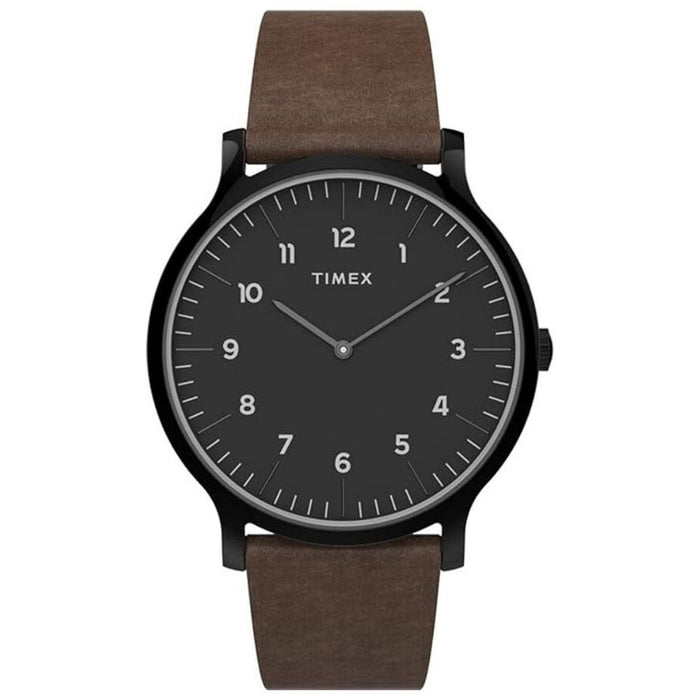 Timex Men's Norway Black Dial Watch - TW2T66400
