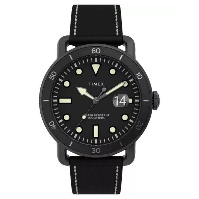 Timex Men's Port Black Dial Watch - TW2U01800