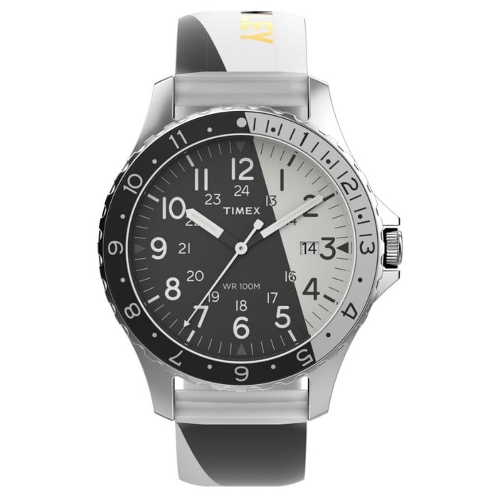Timex Men's Lab Black Dial Watch - TW2U19900