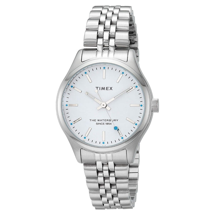 Timex Ladies Women's Classic White Dial Watch - TW2U23400