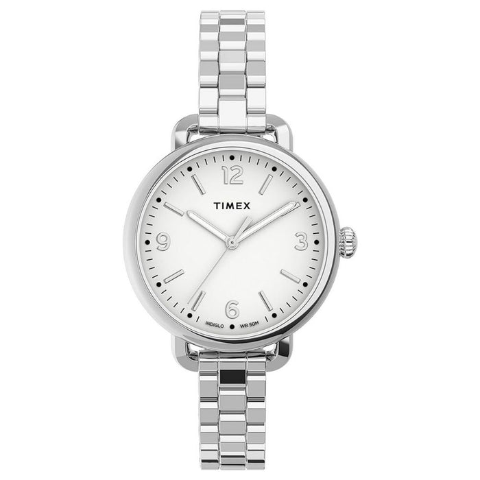 Timex Women's Essential White Dial Watch - TW2U60300