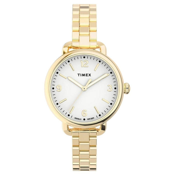 Timex Women's Essential White Dial Watch - TW2U60600