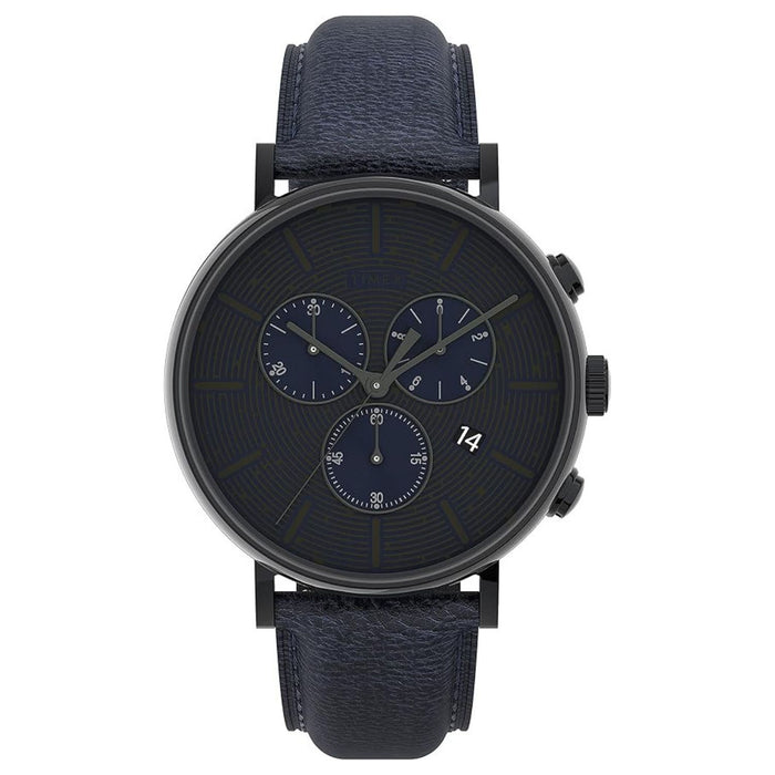 Timex Men's Fairfield Black Dial Watch - TW2U88900