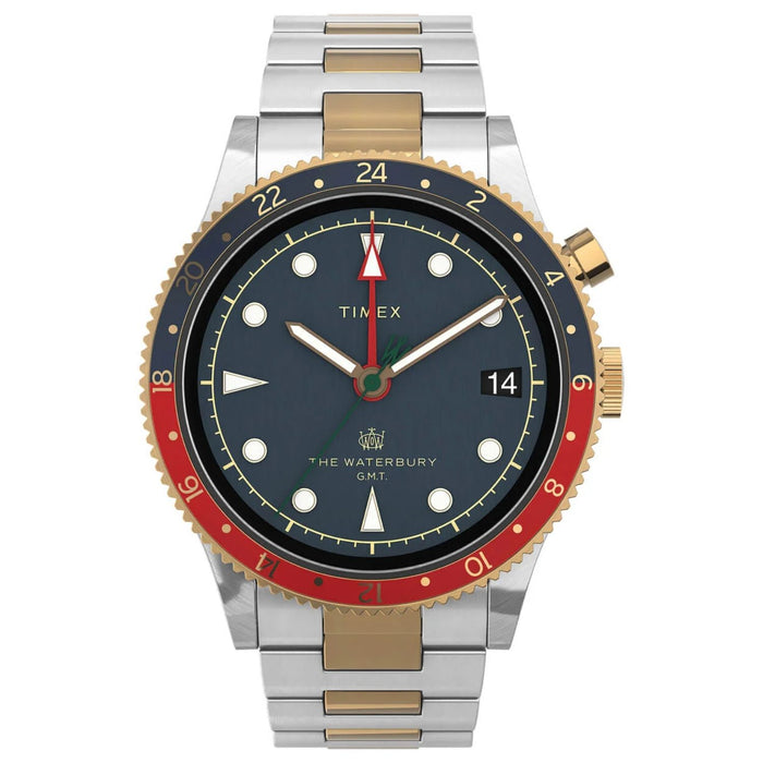 Timex Men's Waterbury Blue Dial Watch - TW2U90600