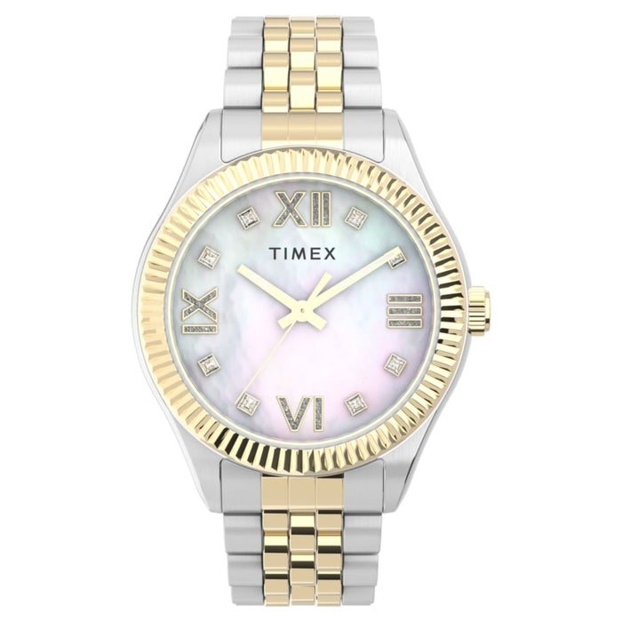 Timex New Arrivals Women's Classic Mother Of Pearl Dial Watch - TW2V45600