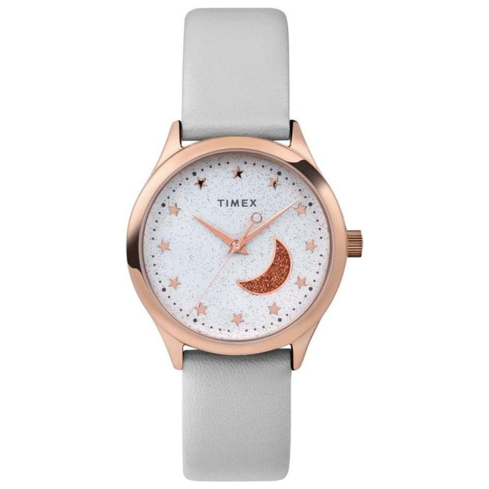 Timex Women's Celestial Silver Dial Watch - TW2V49400