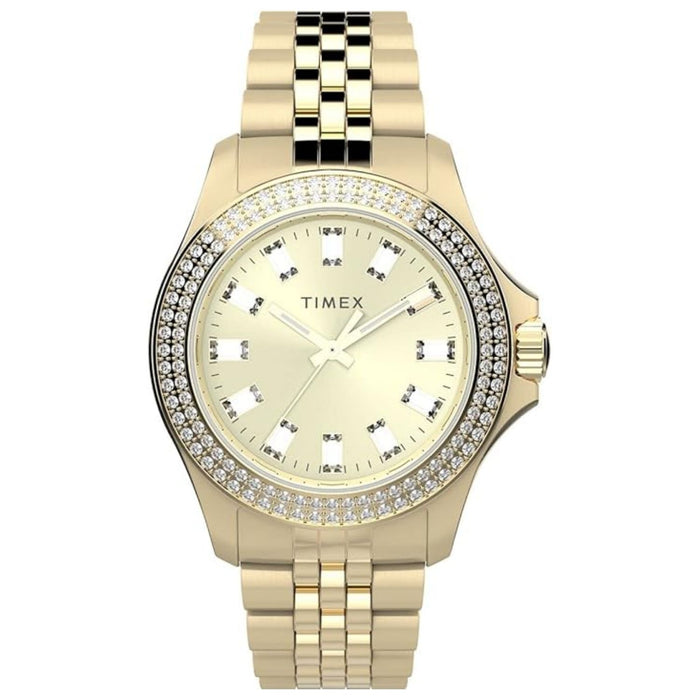 Timex New Arrivals Women's Classic Gold Dial Watch - TW2V80000