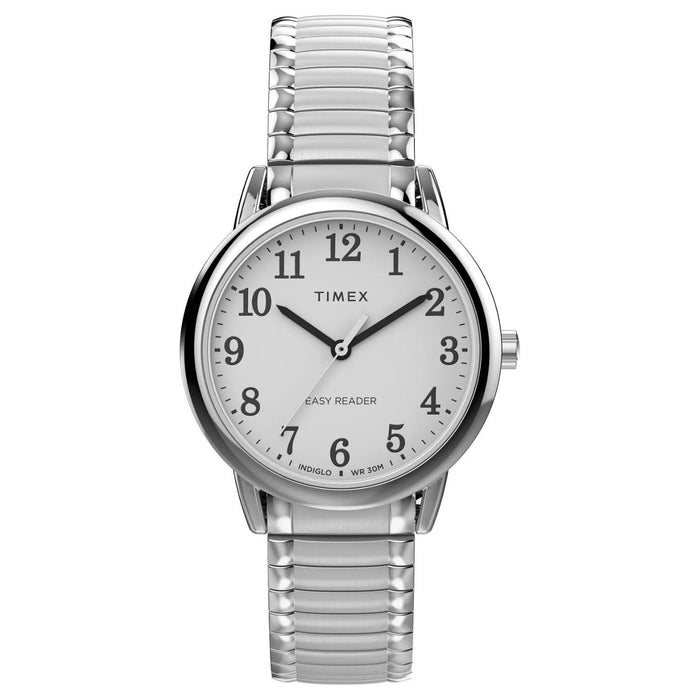 Timex Women's Easy reader White Dial Watch - TW2V94700