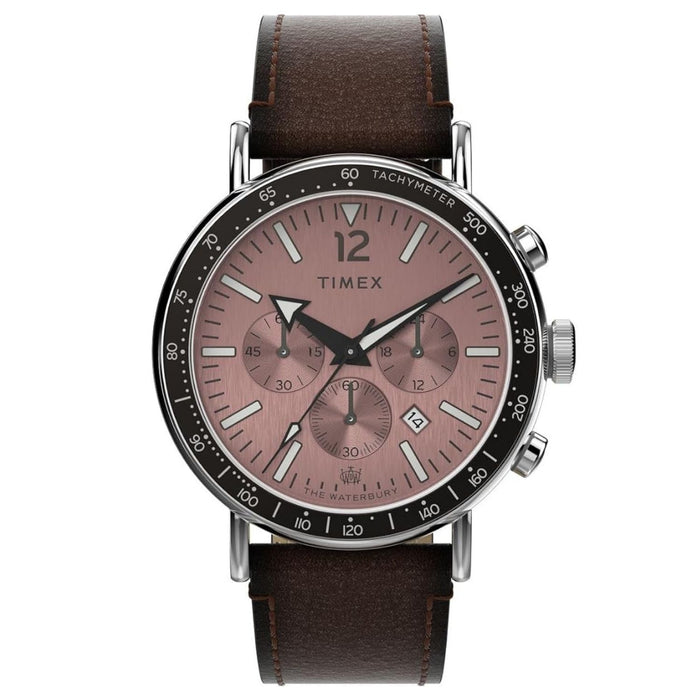 Timex Mens Men's Classic Rose Gold Dial Watch - TW2W47300