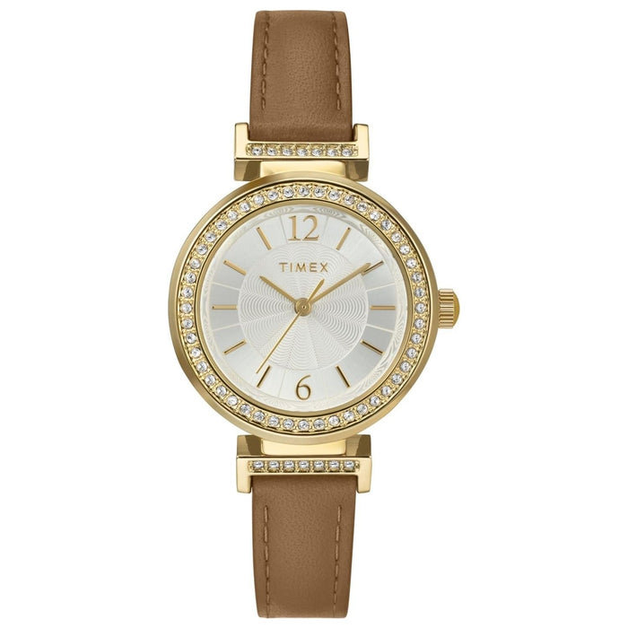 Timex Ladies Women's Classic Silver Dial Watch - TW2W49000