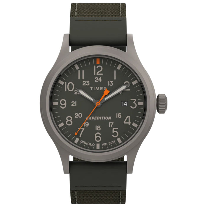 Timex Men's Expedition Green Dial Watch - TW4B14000