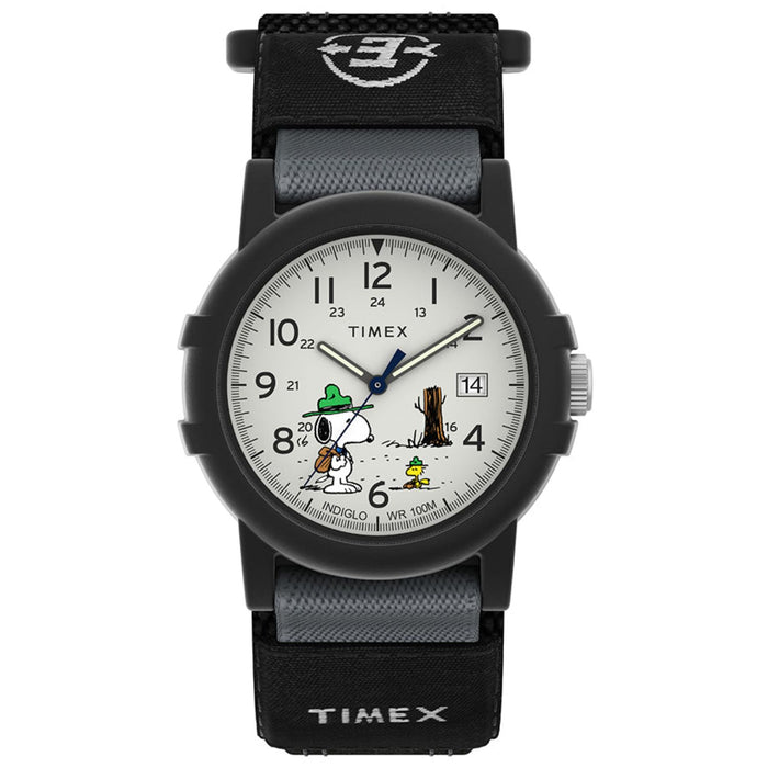 Timex Men's Peanuts White Dial Watch - TW4B29100