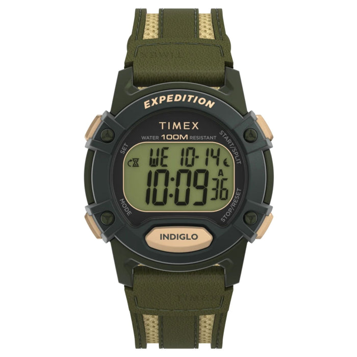 Timex Men's Expedition Green Dial Watch - TW4B30300