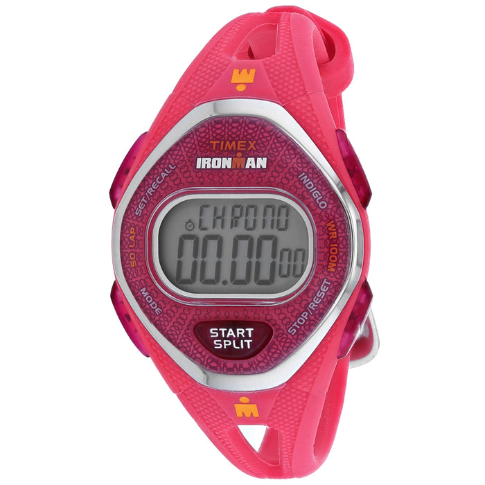 Timex Women's Ironman Sleek Pink Dial Watch - TW5M10700