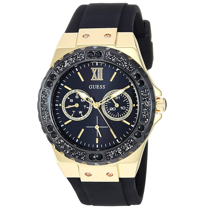 Guess Men's Classic Black Dial Watch - U1053L7