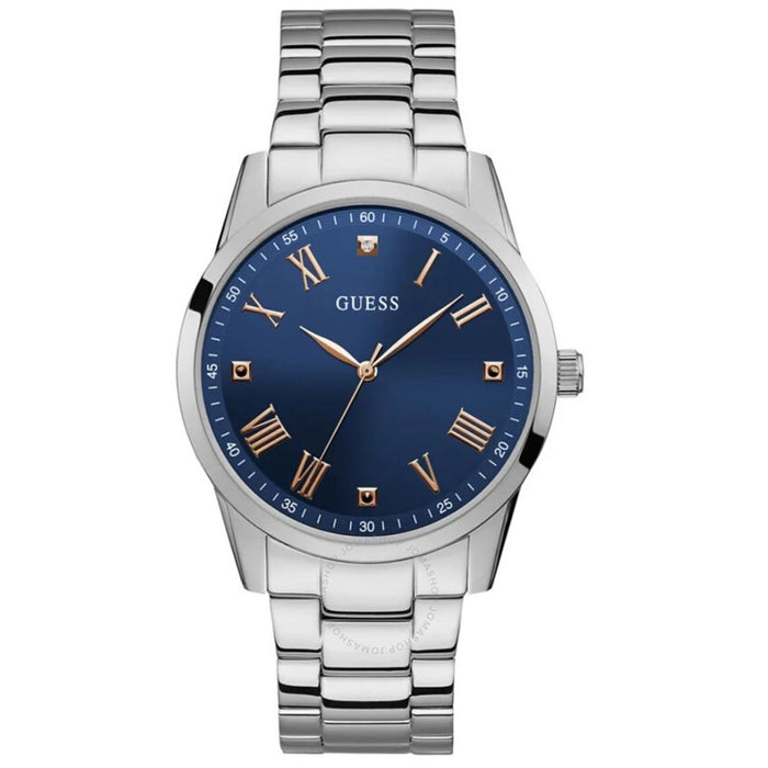 Guess Men's Classic Blue Dial Watch - U1194G2