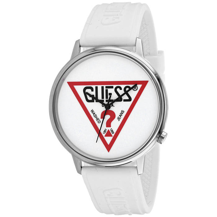 Guess Men's Classic White Dial Watch - V1003M2