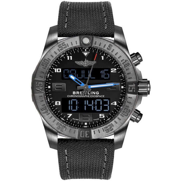 Breitling Men's Exospace Black Dial Watch - VB5510H1/BE45F