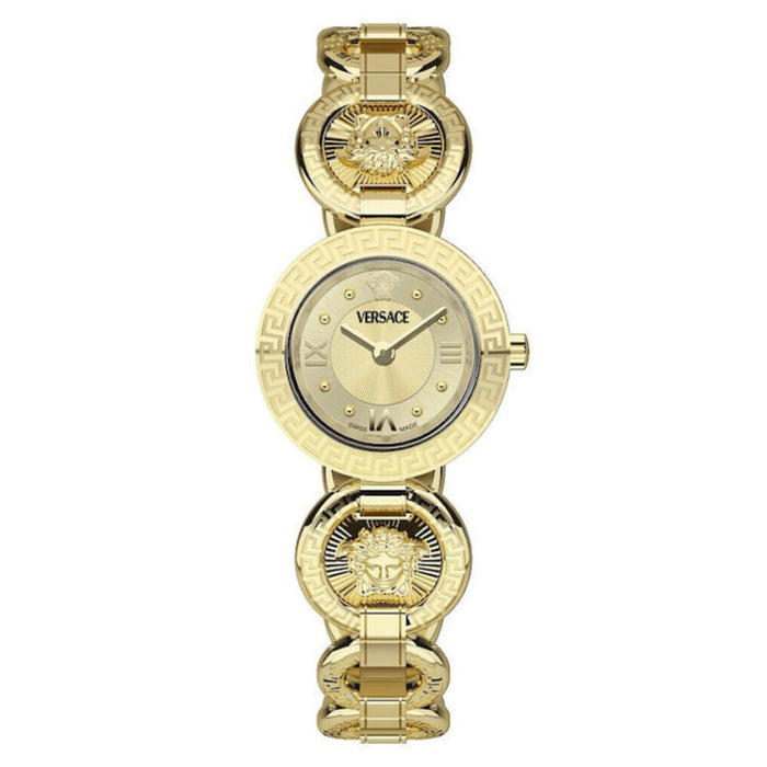 Versace Women's Greca Gold Dial Watch - VEWCA0524