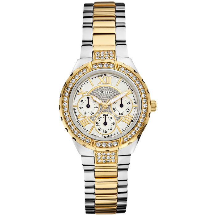 Guess Women's White Dial White Dial Watch - W0111L5