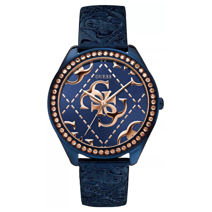 Guess Women's Iconic Blue Dial Watch - W0473L1