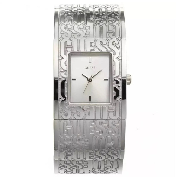 Guess Women's Silver Steel Silver Dial Watch - W0577L1