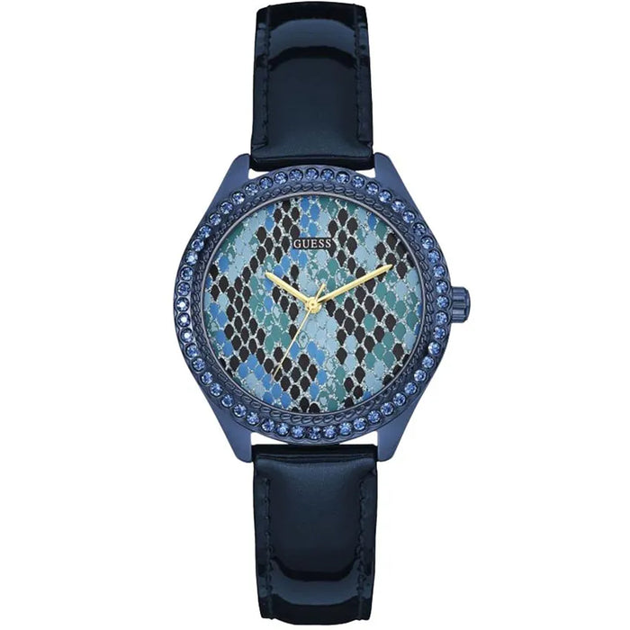 Guess Women's Mini Mystical Blue Dial Watch - W0626L3