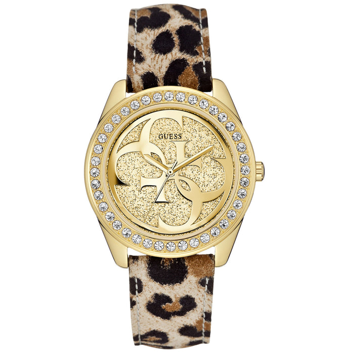 Guess Women's Dress Gold Dial Watch - W0627L7