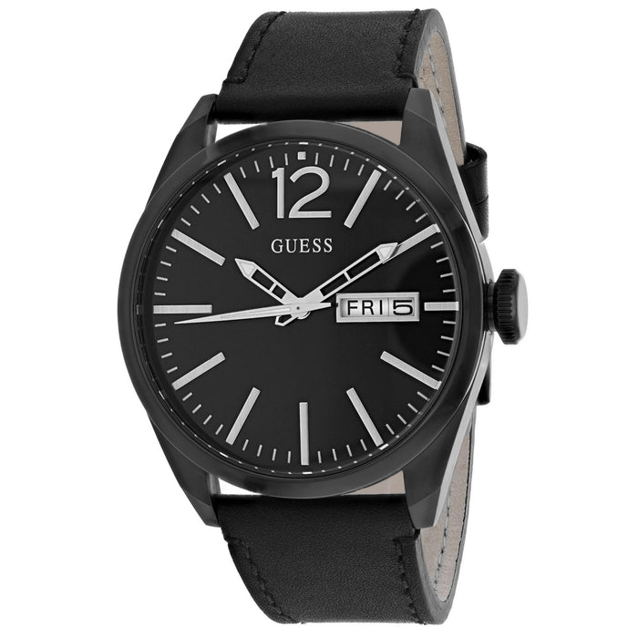 Guess Men's Dress Black Dial Watch - W0658G4