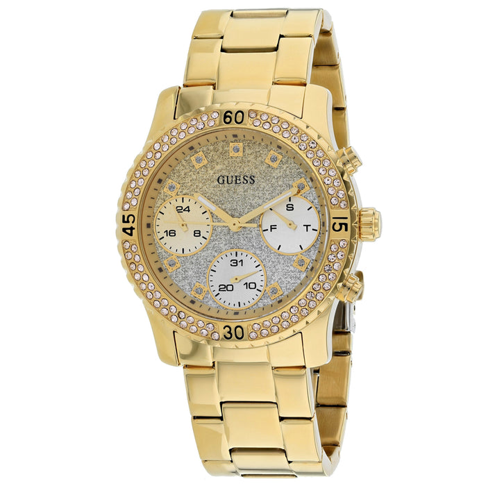 Guess Women's Confetti Gold Dial Watch - W0774L5