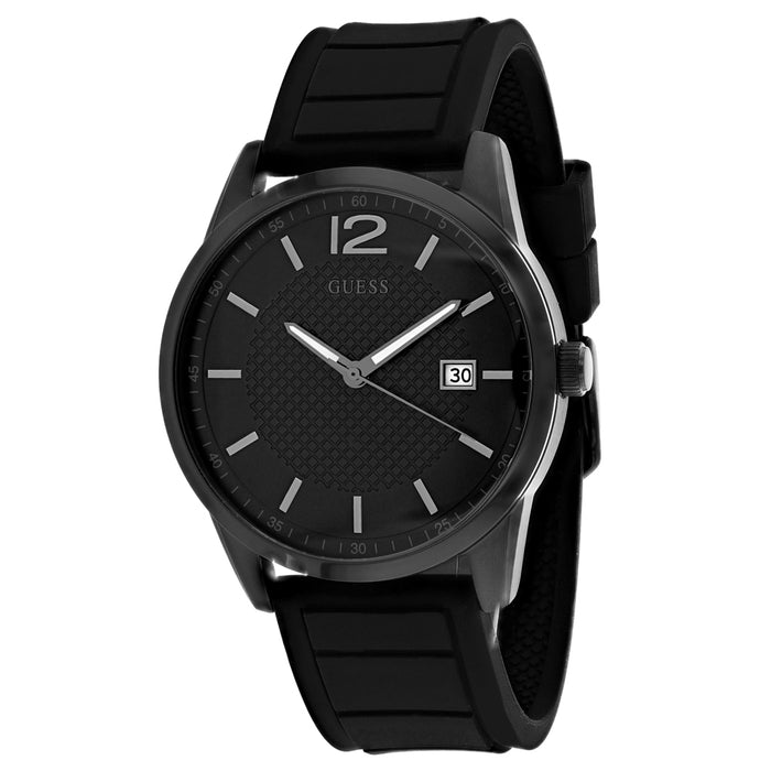 Guess Men's Perry Black Dial Watch - W0991G3