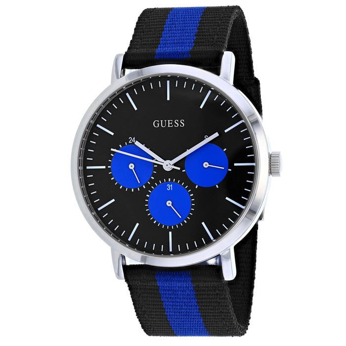 Guess Men's Slate Blue Dial Watch - W1045G1