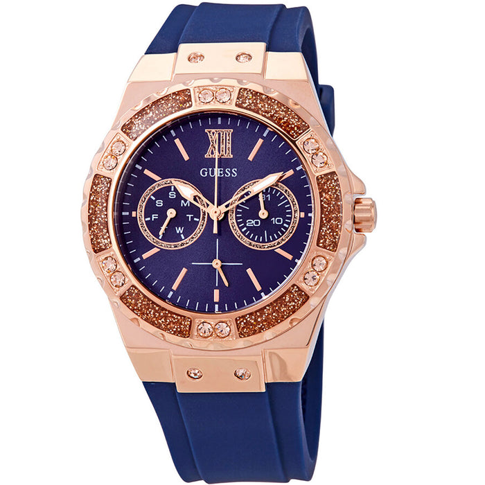 Guess Men's Limelight Blue Dial Watch - W1053L1