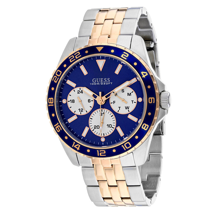 Guess Men's Odyssey Blue Dial Watch - W1107G3