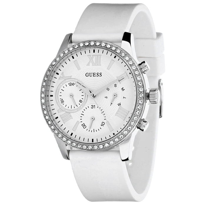 Guess Women's Solar White Watch - W1135L7