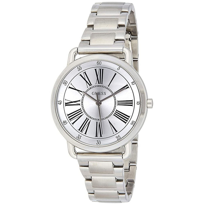 Guess Women's Classic Silver Dial Watch - W1148L1