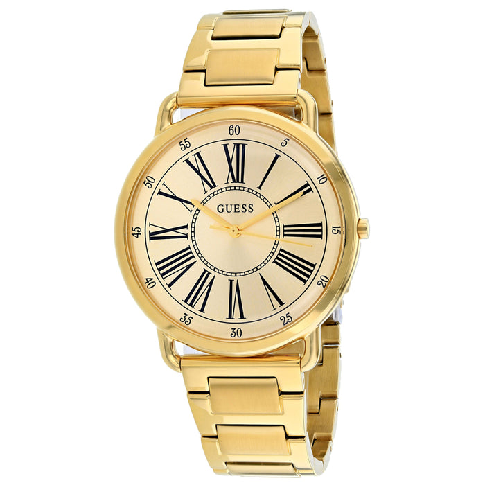 Guess Women's Kennedy Gold Dial Watch - W1149L2