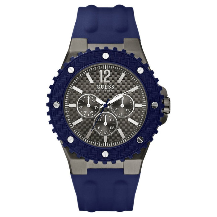 Guess Men's Overdrive Black Dial Watch - W11619G2