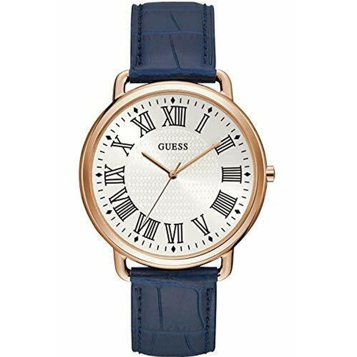 Guess Men's Classic White Dial Watch - W1164G2