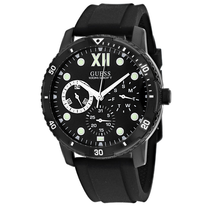 Guess Men's Optimum Black Dial Watch - W1174G2