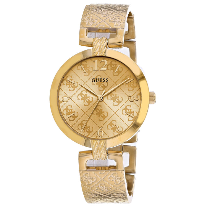 Guess Women's G Luxe Gold Dial Watch - W1228L2