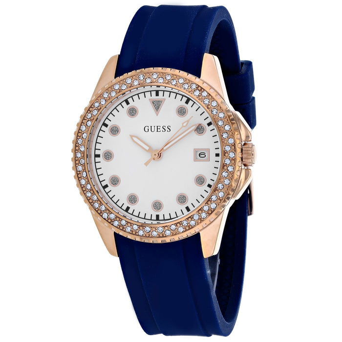 Guess Women's Classic White Dial Watch - W1236L2