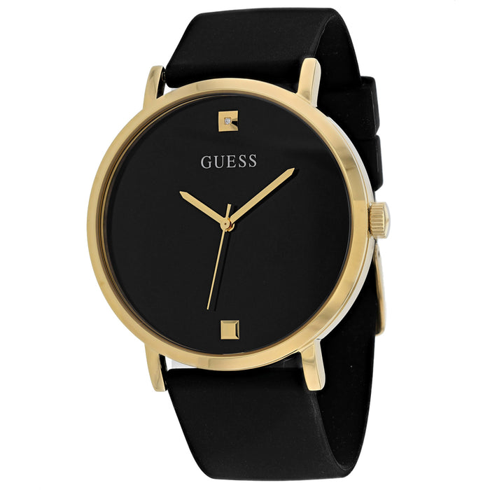 Guess Men's Classic Black Dial Watch - W1264G1