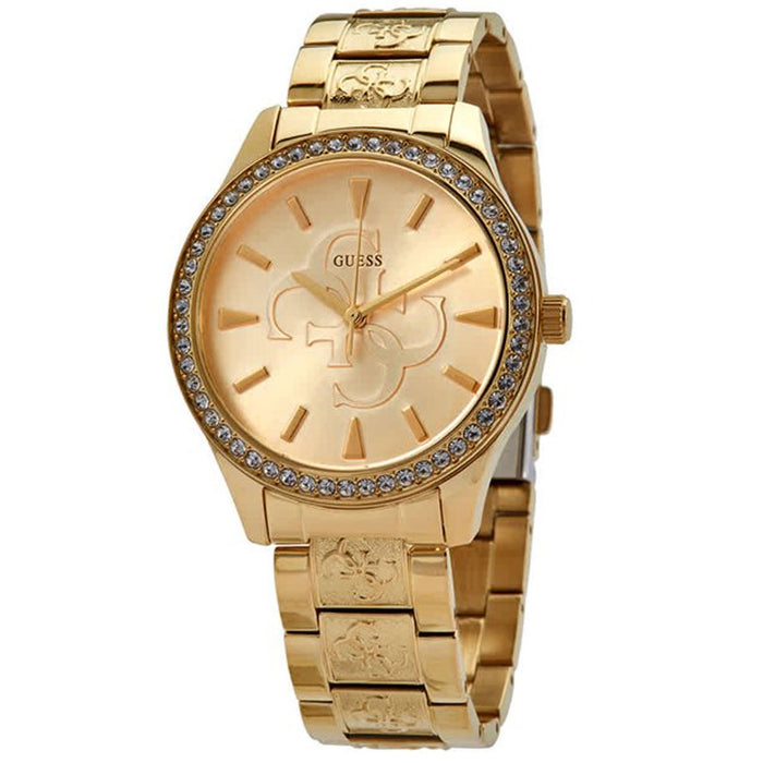 Guess Women's Classic Gold Dial Watch - W1280L2