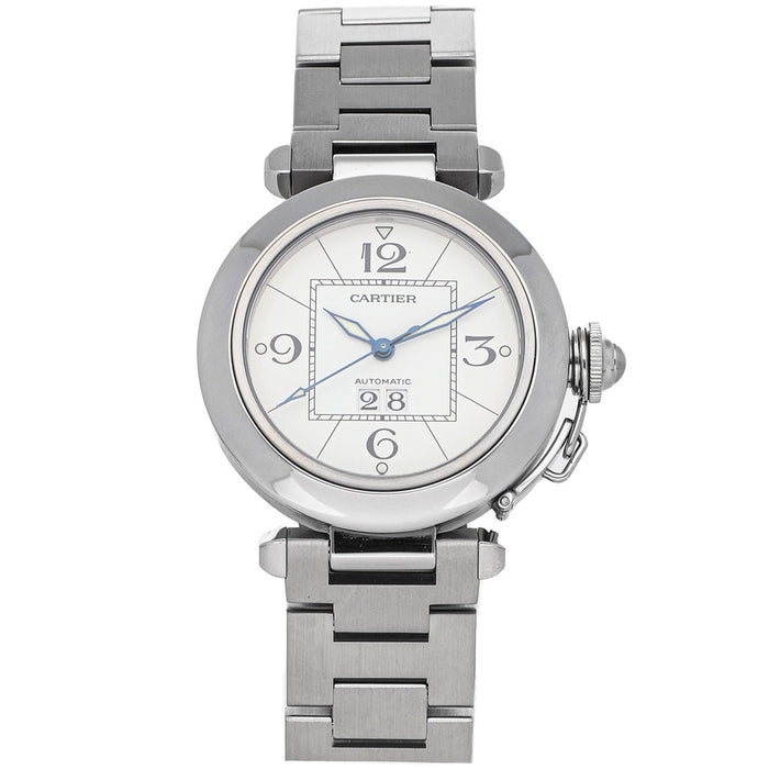 Cartier Women's Pasha White Dial Watch - W31055M7