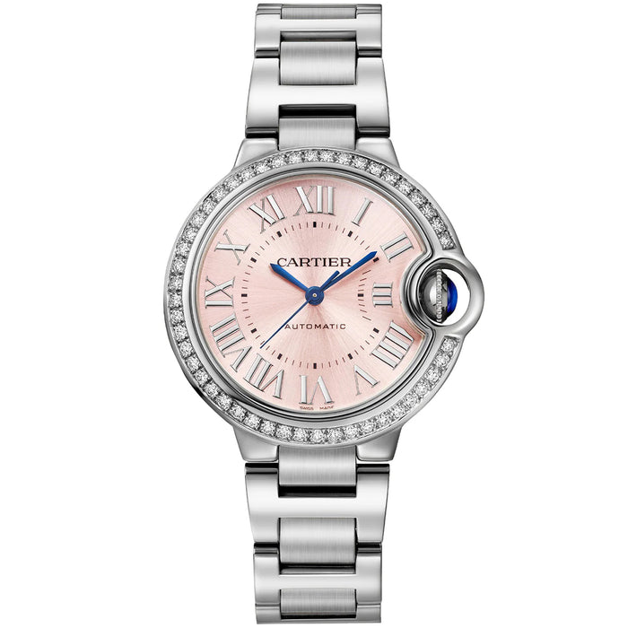 Cartier Women's Ballon Bleu de Cartier Pink Dial Watch - W4BB0037