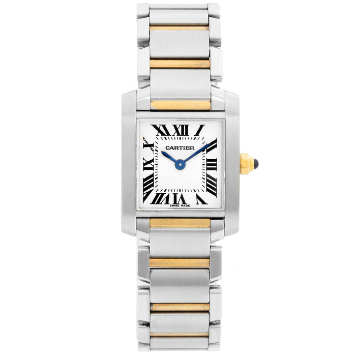 Cartier Women's Tank White Dial Watch - W51007Q4