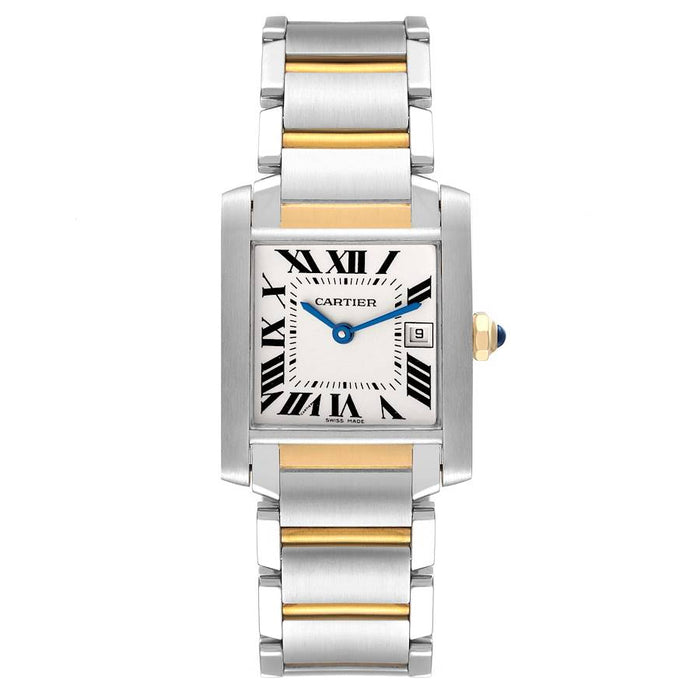 Cartier Women's Tank White Dial Watch - W51012Q4