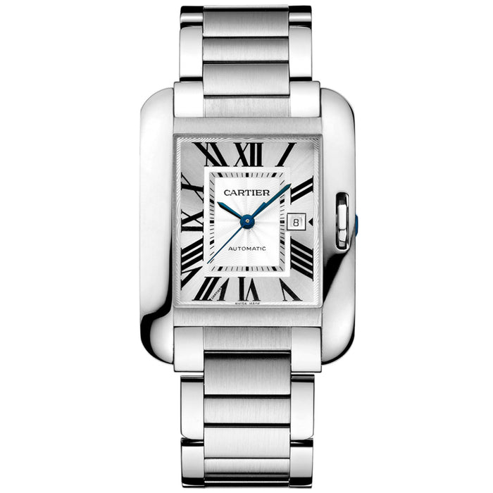 Cartier Men's Tank Silver Dial Watch - W5310009